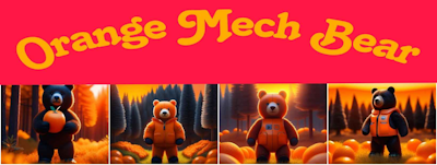 Orange Mech Bear